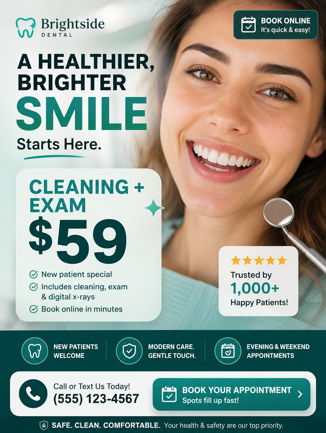 Dental ad creative sample
